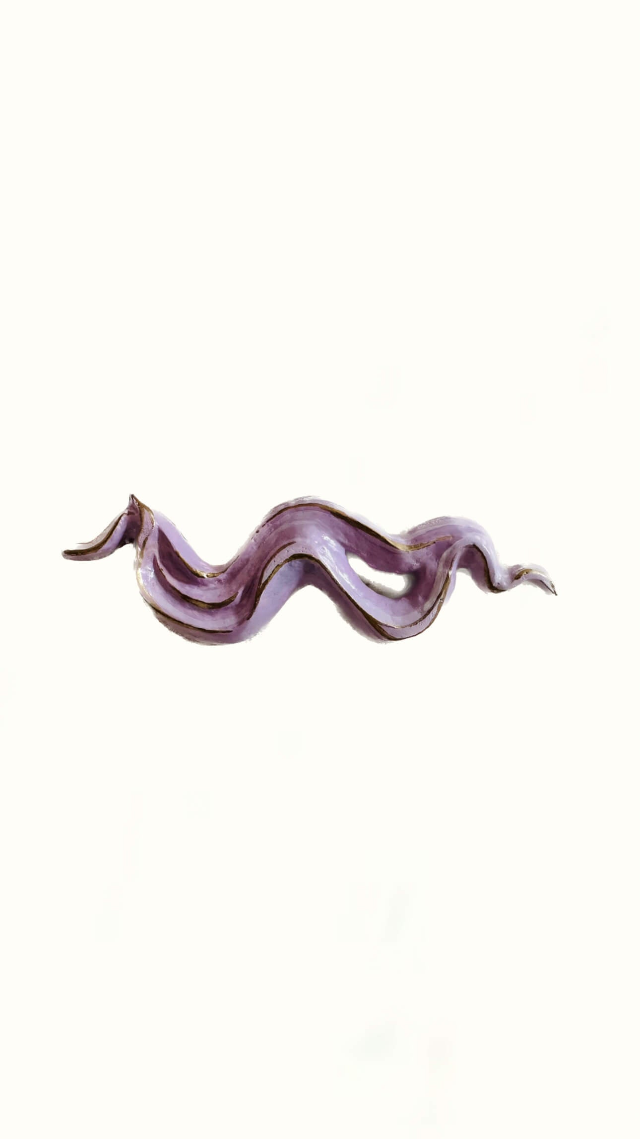 Mauve Smoke Brooch