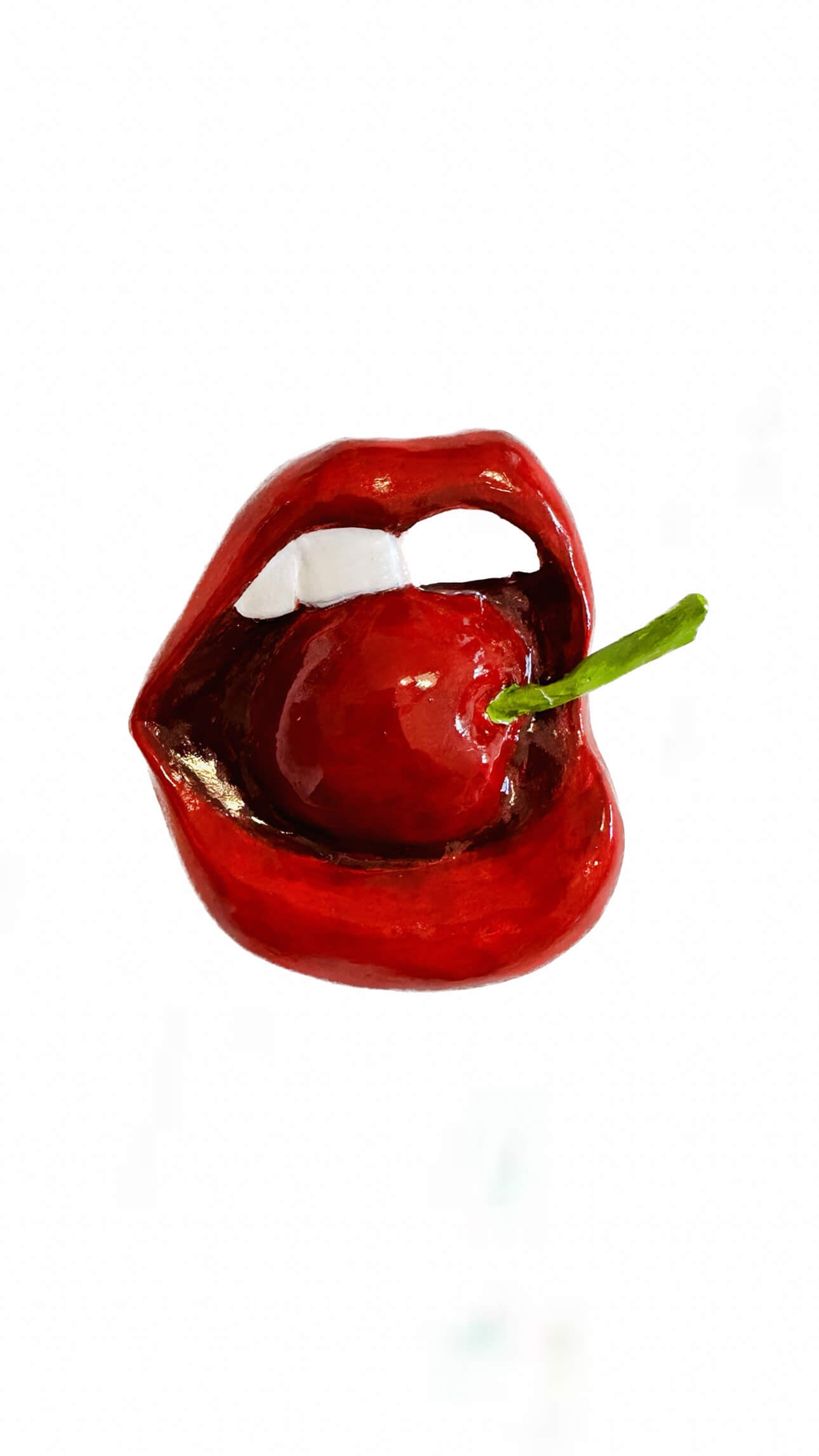 Cherry Lips Brooch