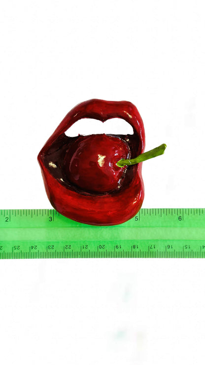 Cherry Lips Brooch