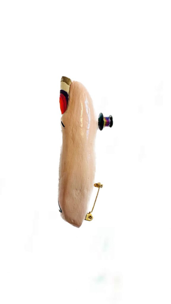 Tattoo Finger Brooch - Image 4