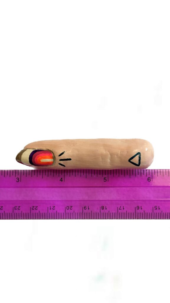 Tattoo Finger Brooch - Image 3