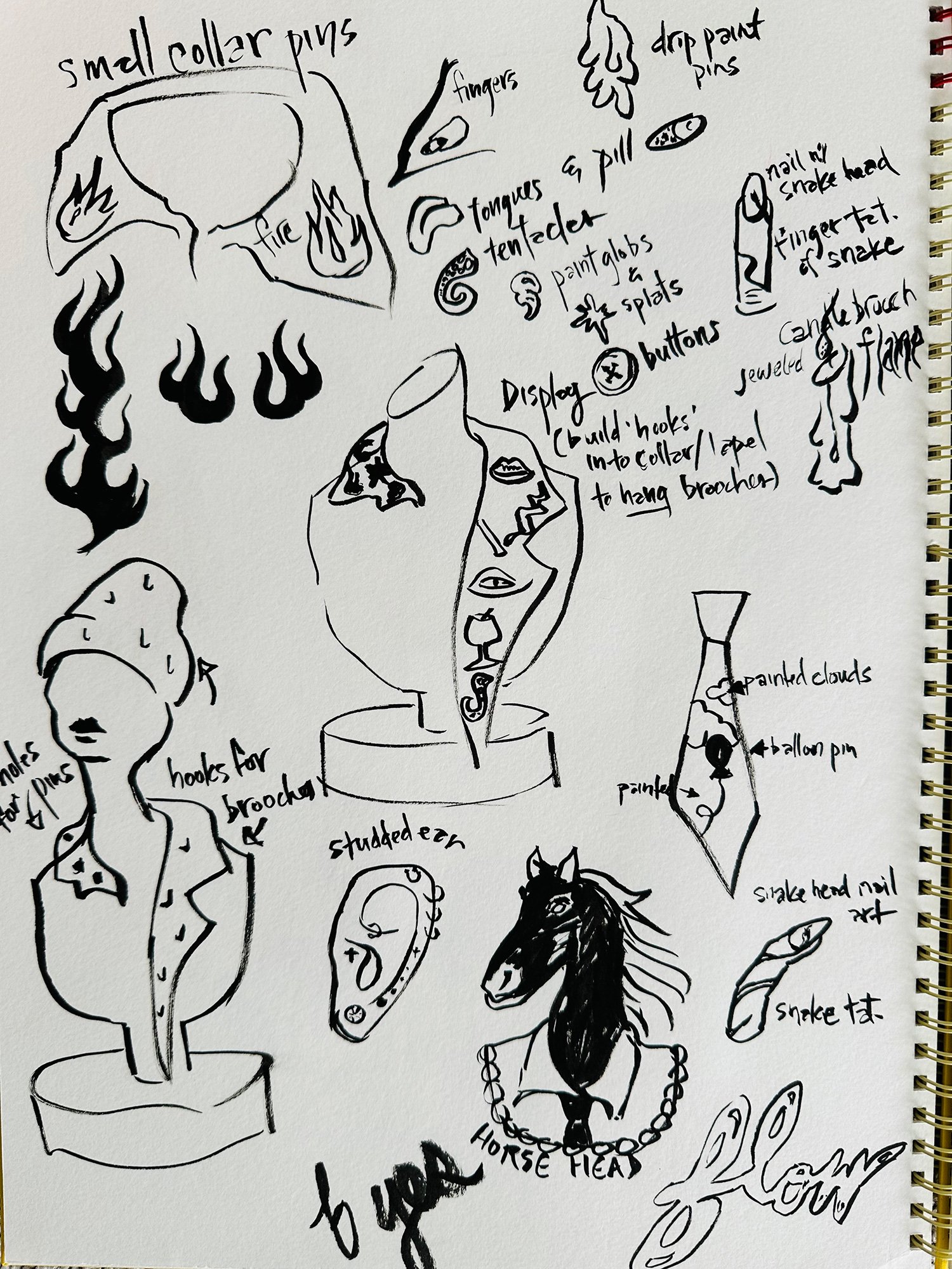 Sculpture Sketches